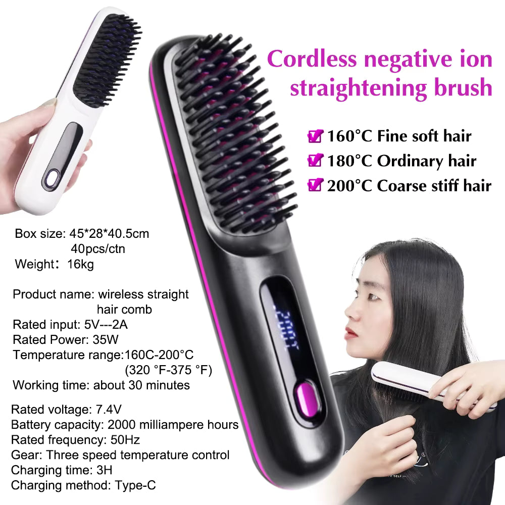 Portable Hot Brush