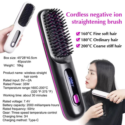 Portable Hot Brush